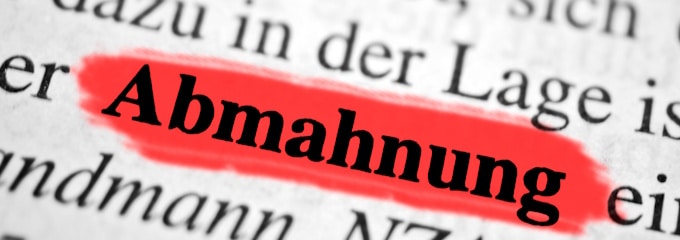 Bei einer Abmahnung können Fristen unter Umständen wichtig sein.