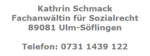 Fachanwältin Kathrin Schmack Fachanwältin Kathrin Schmack