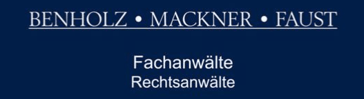 Benholz Mackner Faust – Rechtsanwälte/ Fachanwälte
