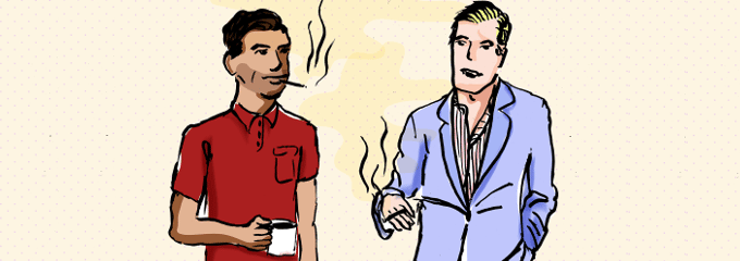 Sind Sie bei einem Arbeitsunfall in der Raucherpause versichert?