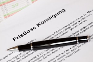 Der Arbeitgeber erlässt eine fristlose Kündigung, wenn die sexuelle Belästigung z. B. ein körperlicher Übergriff ist.