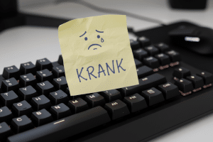 Ein Anzeichen für eine innere Kündigung ist häufiges Krankschreiben.