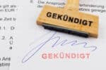 Schriftliche Kündigung - Rechtsgrundlage und Muster