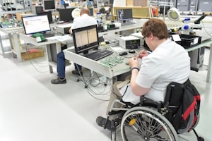Die maximale Arbeitszeit für Schwerbehinderte kann verringert sein.