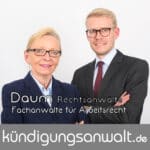 DAUM Rechtsanwälte – Fachanwälte für Arbeitsrecht DAUM Rechtsanwälte – Fachanwälte für Arbeitsrecht