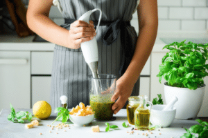 Gemeinsam vor Ort oder virtuell zu kochen, kann eine hilfreiche Übung zum Teambuilding sein.