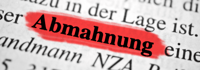 Wann kann man eine Abmahnung löschen lassen?