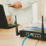 festplatte an router